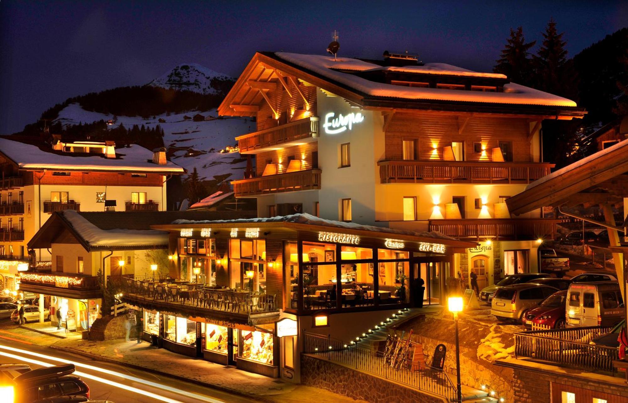 Hotel Europa Dolomites Wolkenstein in Gröden Exterior foto